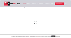 Desktop Screenshot of manlift.ie